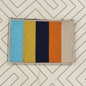 Ink + Alloy Multi-Color Beaded Clutch.